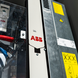 Exact Control Systems Inc VFD Panel: A UL 508A compliant motor control system with integrated variable frequency drives, high-density component layout, and structured industrial automation wiring for enhanced energy efficiency.